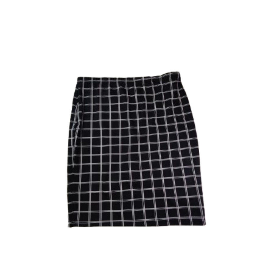 Shein Black & White Striped Skirt